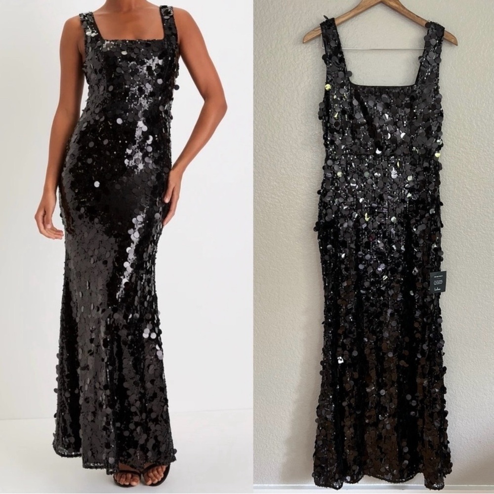 NEW Lulus shimmer status sequin dress
